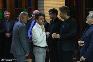 مراسم ختم مادر مهدی طباطبایی