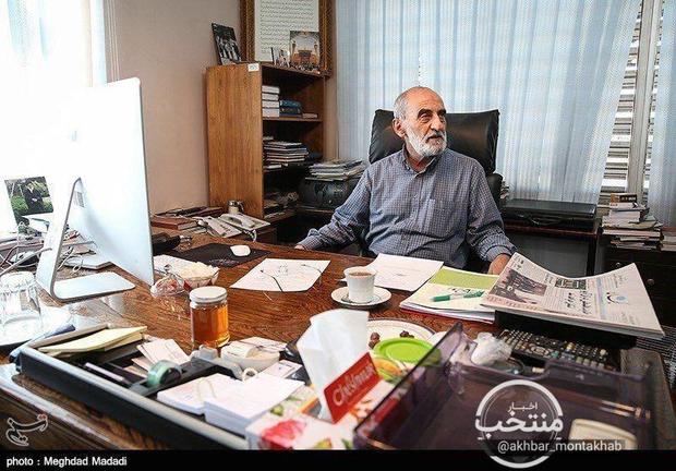 واکنش روزنامه کیهان به تصویر کامپیوتر حسین شریعتمداری