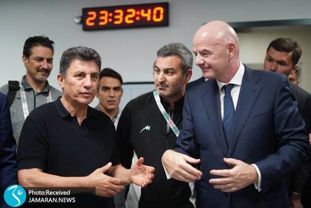 عکس| واکنش قلعه نویی به تهدید تیم ملی فوتبال توسط ترامپ