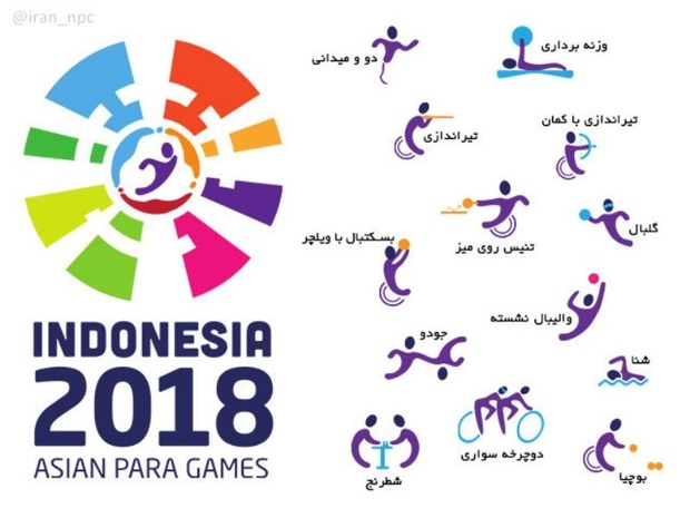 کارنامه درخشان ورزشکاران فارس دربازی های پارآاسیایی
