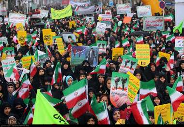 مسیرهای راهپیمایی 22 بهمن در استان زنجان اعلام شد
