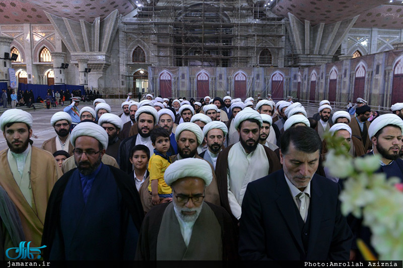 تجدید میثاق شورای عالی، مدیریت و مبلغین حوزه علمیه تهران با آرمان های حضرت امام خمینی(س)