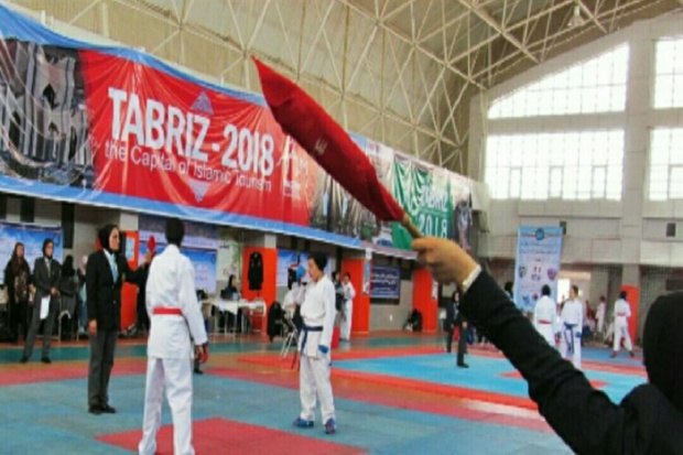 بانوان کاراته کای آذربایجان شرقی مقام نخست کشوری شدند