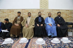 عمامه گذاری طلاب در روز عید مبعث توسط مراجع عظام تقلید‎‎
