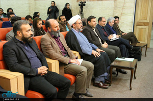 آئین رونمایی از پوستر نخستین جشنواره تئاتر و نمایشنامه نویسی روح الله