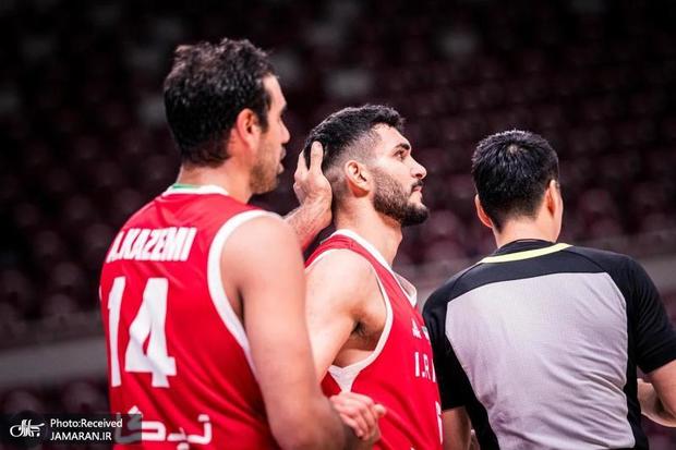 شکست بد تیم ملی ایران در انتخابی جام جهانی بسکتبال