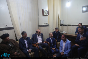 دیدار جمعی از وکلای دادگستری با سید حسن خمینی
