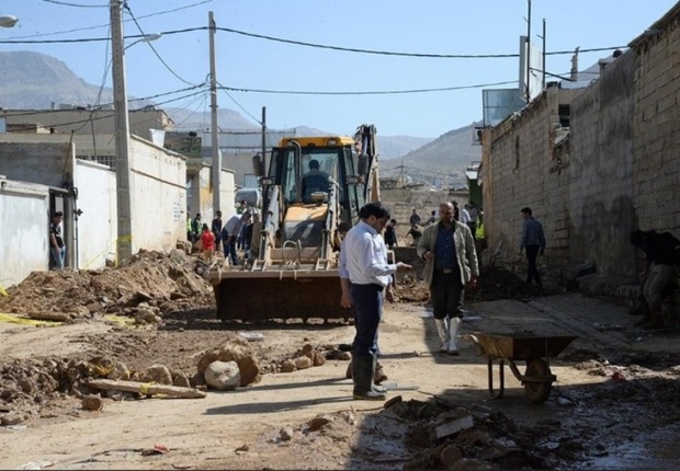 170 خانه مددجویان کمیته امداد در سیل شیراز خسارت دید