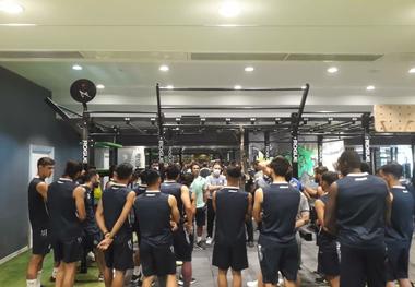 تمرین امروز استقلال در سالن وزنه
