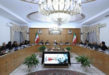  ادای احترام اعضای هیئت دولت به مقام شامخ شهید سپهبد سلیمانی + عکس