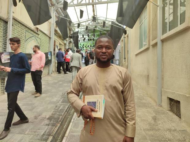 یک میهمان لیبریایی: با امام از طریق پدر بزرگم آشنا شدم