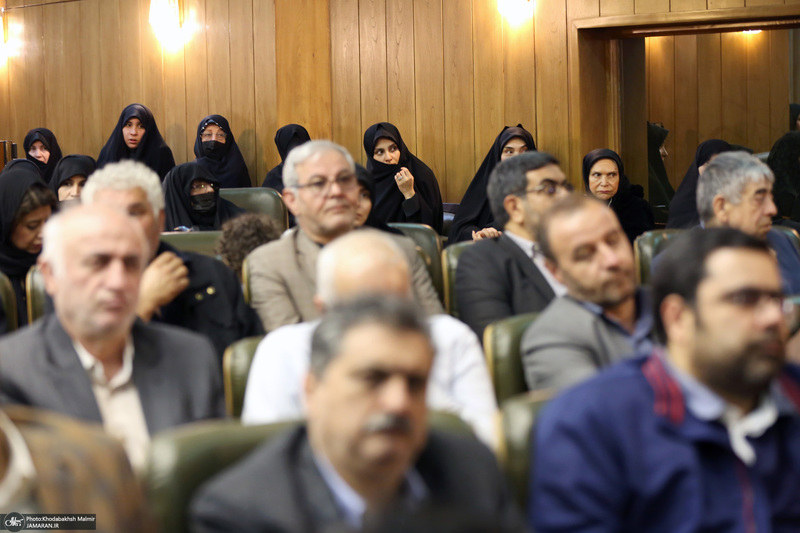 مراسم چهلمین روز درگذشت آیت الله بجنوردی در دائره المعارف بزرگ اسلامی - 2