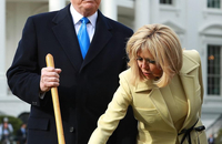 ماکرون در واشنگتن