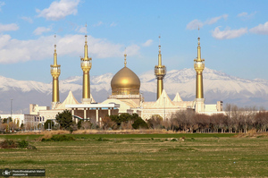تصاویری از حرم مطهر امام خمینی(س) در هوای پاک امروز تهران