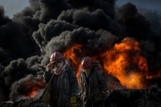 داعشی‌ها چاه‌های نفت شمال عراق را آتش زدند