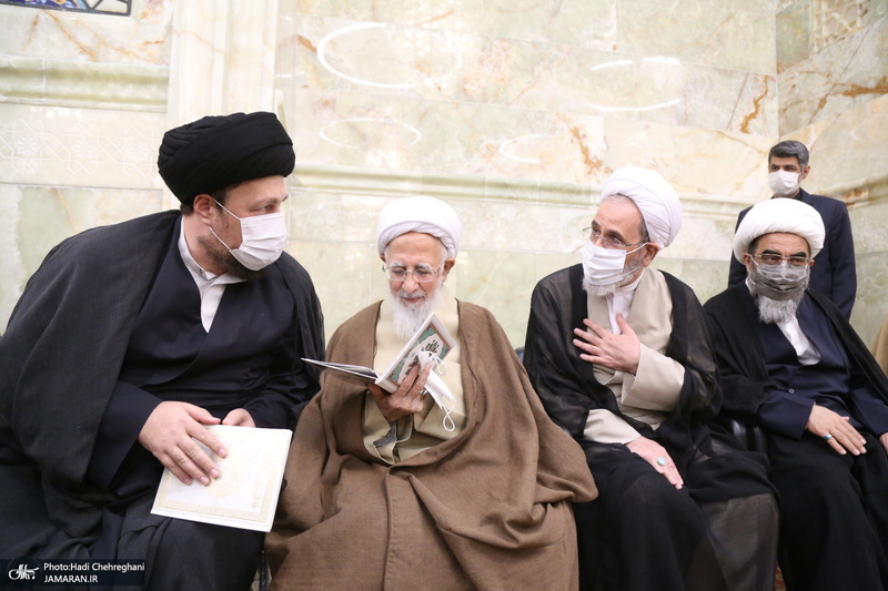 مراسم بزرگداشت همسر آیت الله جوادی آملی در مسجد اعظم قم