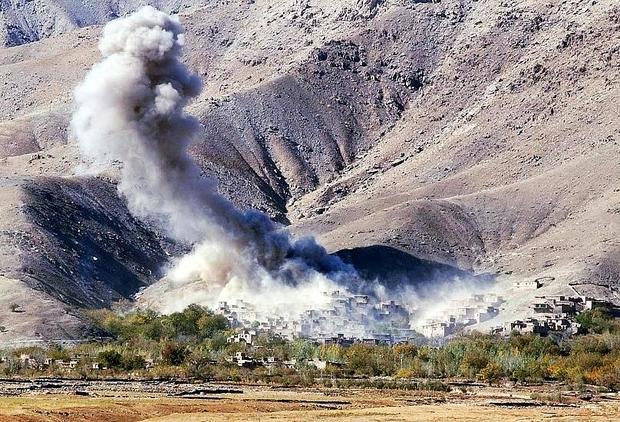 آمریکا رکورد بمب‌های ریخته شده بر سر مردم افغانستان را شکست