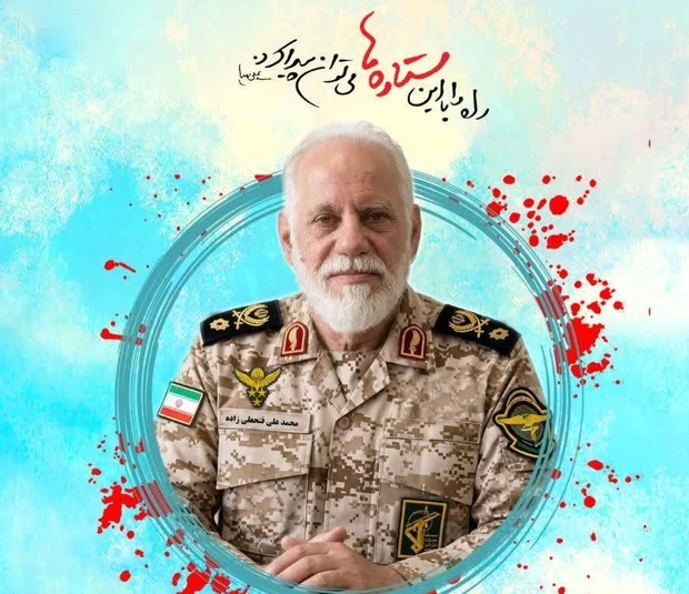 سردار فتحعلی‌زاده فرمانده یگان فاتحین به شهادت رسید + عکس