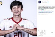 سردار آزمون روی صفحه فیفا به بهانه شروع بازی‌های امارات 2019 +عکس