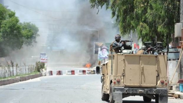 حمله داعش به تلویزیون افغانستان+ تصاویر