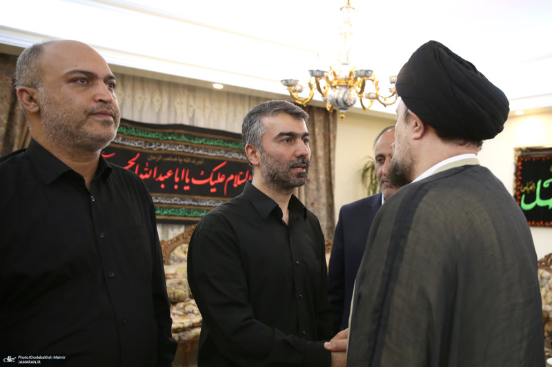 حضور سید حسن خمینی در منزل مرحوم حجت الاسلام و المسلمین حسینعلی نیری