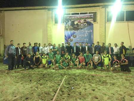 قهرمانی تیم کبدی ساحلی زیباسرای پاکان قم در مسابقات جام رمضان