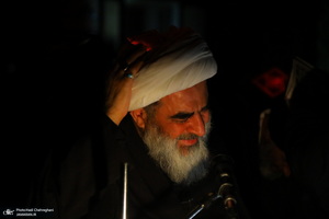 احیای شب بیست و یکم ماه رمضان در تکیه حاج سید حسن قم