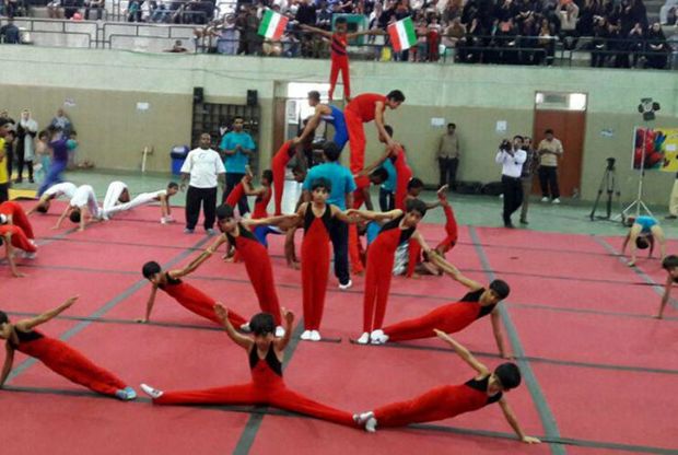 جشن روز ملی ژیمناستیک در قزوین برگزار شد