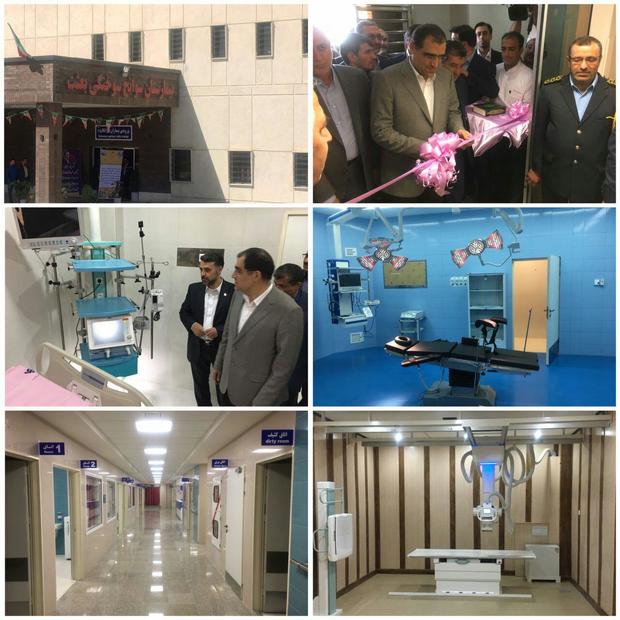 مرکزسوختگی بیمارستان بعثت همدان با حضور وزیر بهداشت راه اندازی شد