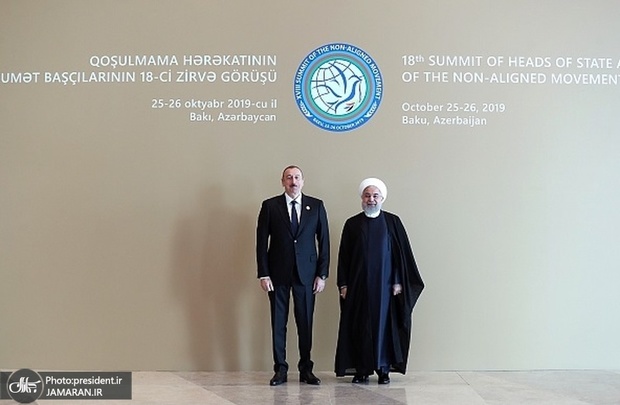 توجه گسترده رسانه‌های جمهوری آذربایجان به سفر رئیس‌جمهور روحانی به باکو