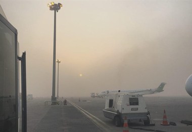 لغو 2 پرواز دیگر در فرودگاه اهواز به علت تداوم ریزگردها