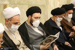مراسم بزرگداشت همسر آیت الله جوادی آملی در مسجد اعظم قم