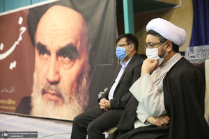 دیدار مدیران و کارکنان موسسه تنظیم و نشر آثار امام خمینی(س) با سرپرست جدید این موسسه