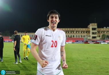 حمایت سردار آزمون از همشهری اش، فرهاد قائمی+ عکس