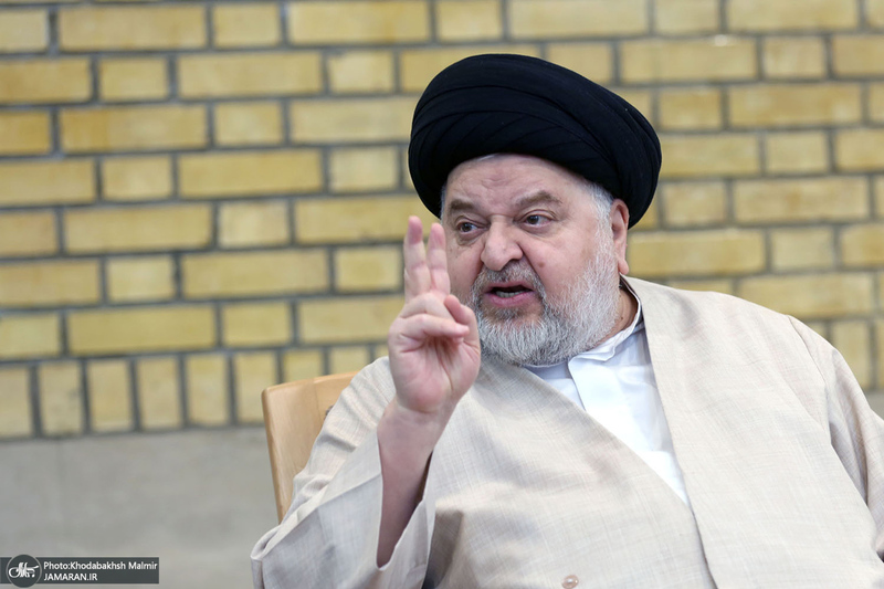 دیدار سرپرست موسسه تنظیم و نشر آثار امام خمینی(ره) با نماینده آیت الله العظمی سیستانی در قم / شهرستانی