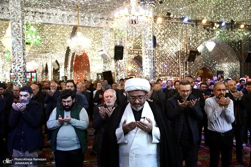 مراسم اقامه نماز عيد سعيد فطر در امام زاده صالح (ع)