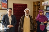 نشست همایون شجریان با دبیر شورای عالی انقلاب فرهنگی (16)