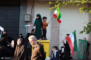 مراسم چهلمین روز شهادت رهبر شهید انقلاب -5