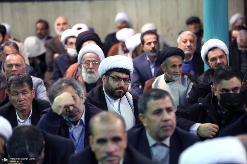 مراسم ختم مرحوم حجت الاسلام و المسلمین صالحی منش در حسینیه جماران