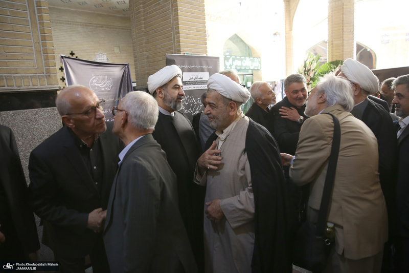 مراسم یادبود حاجیه خانم خدیجه خاتمی در مسجد امیرالمومنین (ع) -1