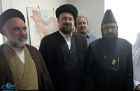 دیدار جمعی از علمای اهل سنت مقیم انگلستان با یادگار امام