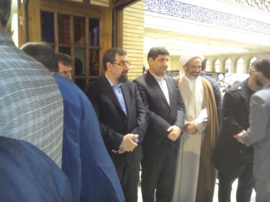 مراسم یادبود جانباختگان سانحه سقوط هواپیمای تهران - یاسوج در مسجد نورتهران برگزار شد