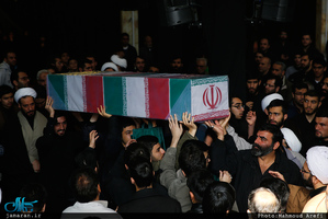  تشییع پیکر شهدای گمنام در تهران