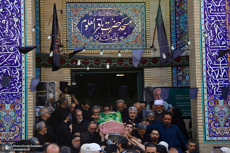 مراسم تشييع پيكر احمد توكلى