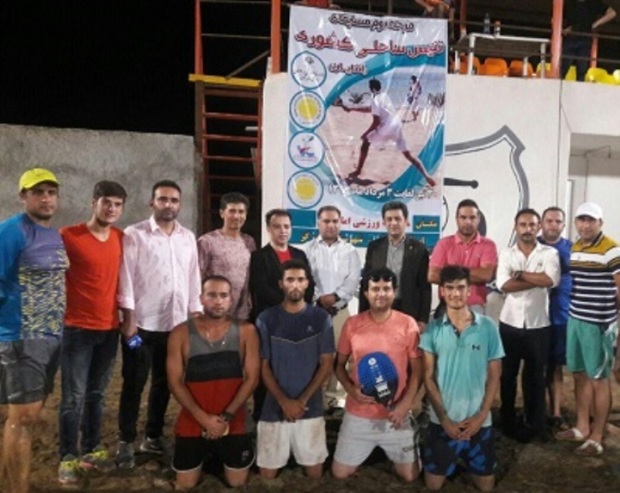 گلستان قهرمان دور دوم تنیس ساحلی مردان شد
