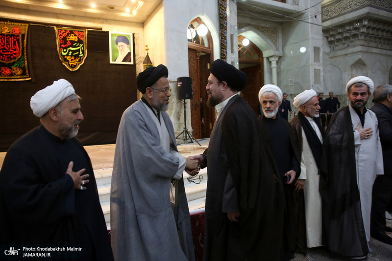 مراسم شب عاشورا در حرم مطهر امام خمینی (س)