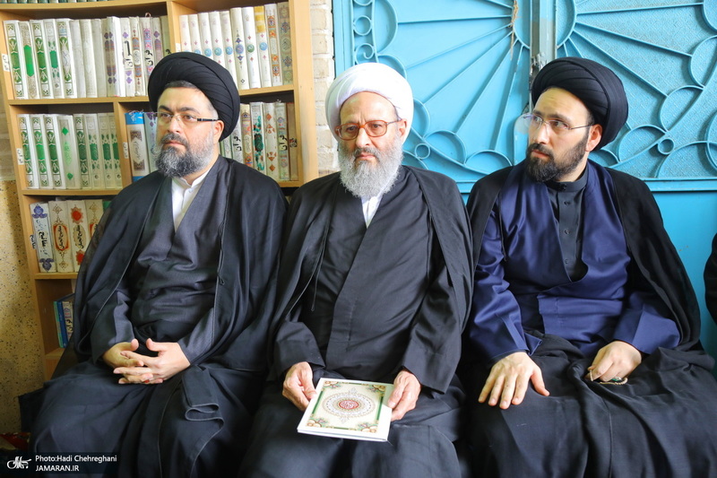 مراسم تشییع و خاکسپاری آیت الله حسن صانعی (ره) در قم