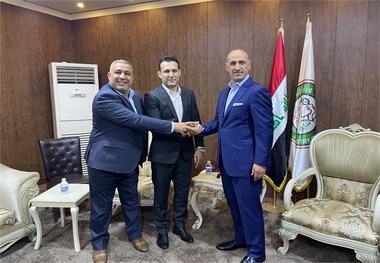 ملاقات رییس فدراسیون جودو با وزیر ورزش و رییس کمیته ملی المپیک عراق
