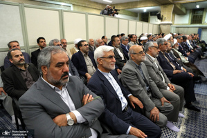 دیدار مسئولان نظام و سفرای کشورهای اسلامی با رهبر معظم انقلاب