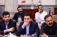 نشست قالیباف با مدیران رسانه‌های کشور برگزار شد  (5)